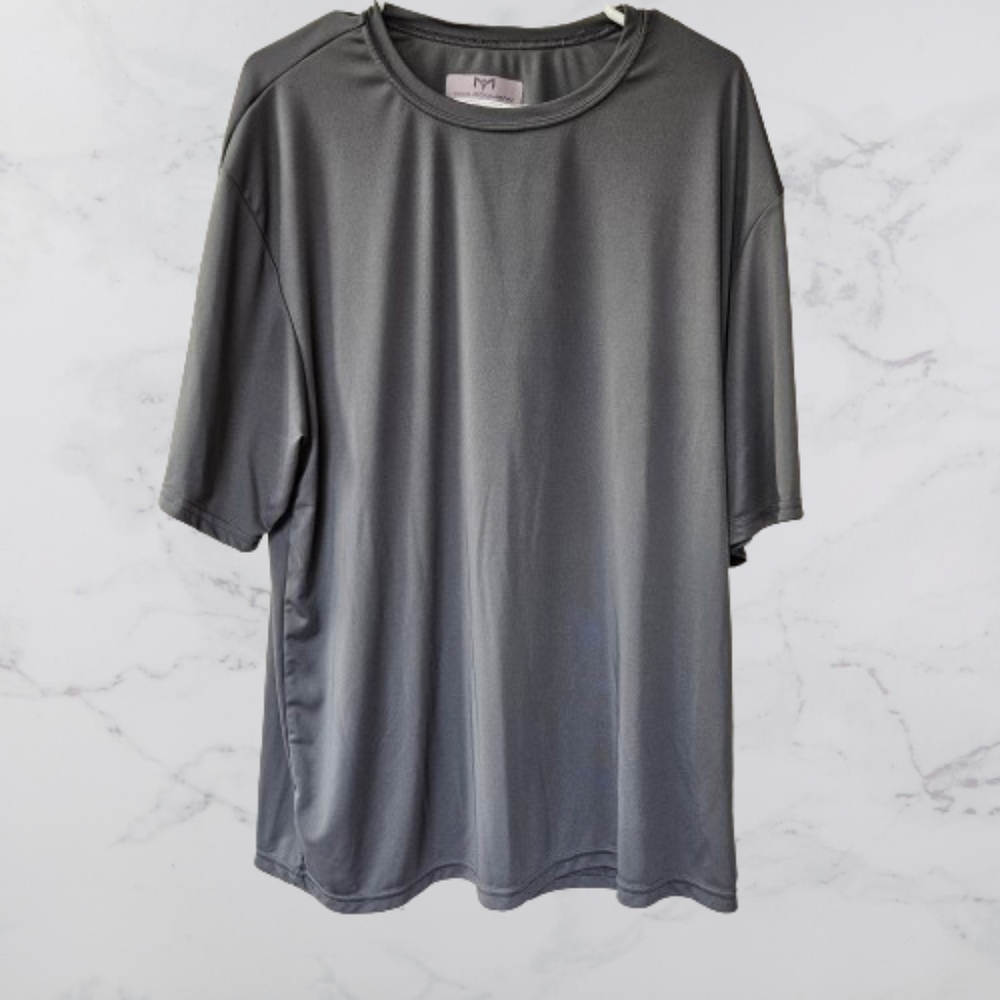 Max Coolman mens 2XL gray performance shirt